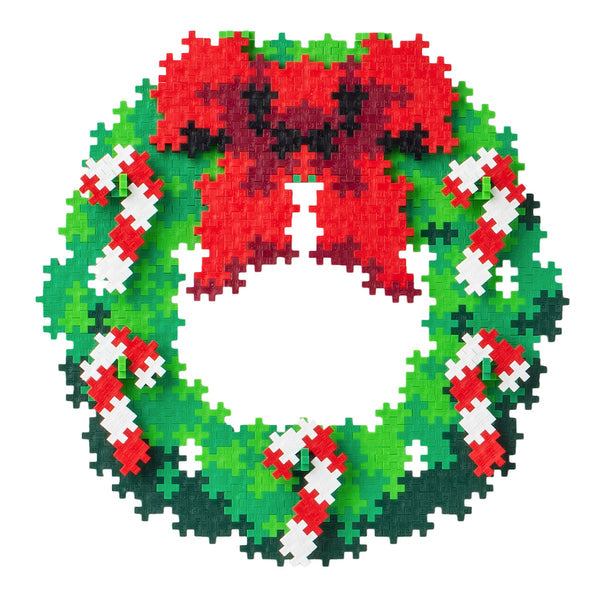Holiday Wreath 500 Piece Plus Plus Puzzle by Number