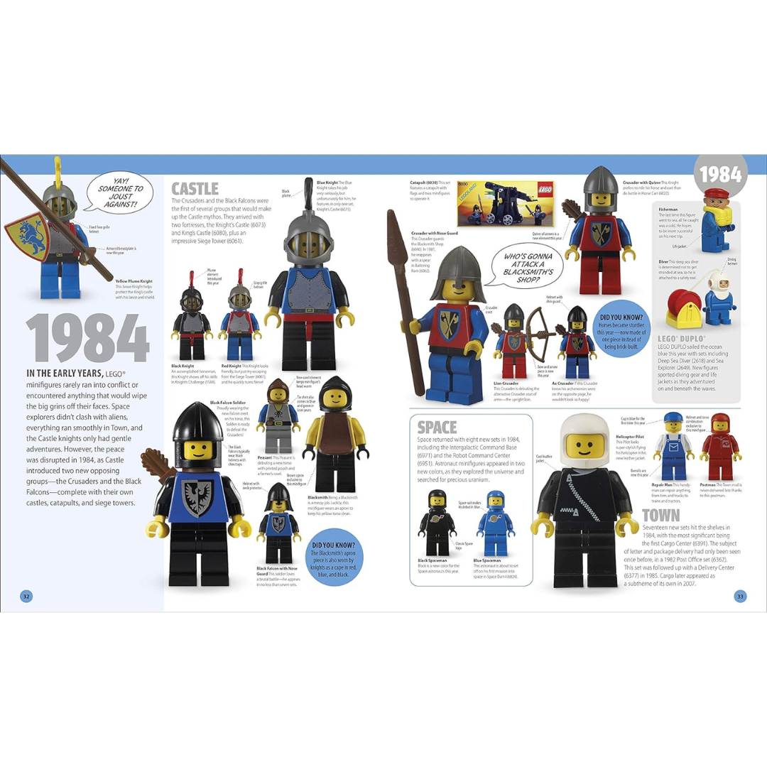 LEGO® Minifigure A Visual History New Edition: With exclusive LEGO spaceman minifigure! Hardcover