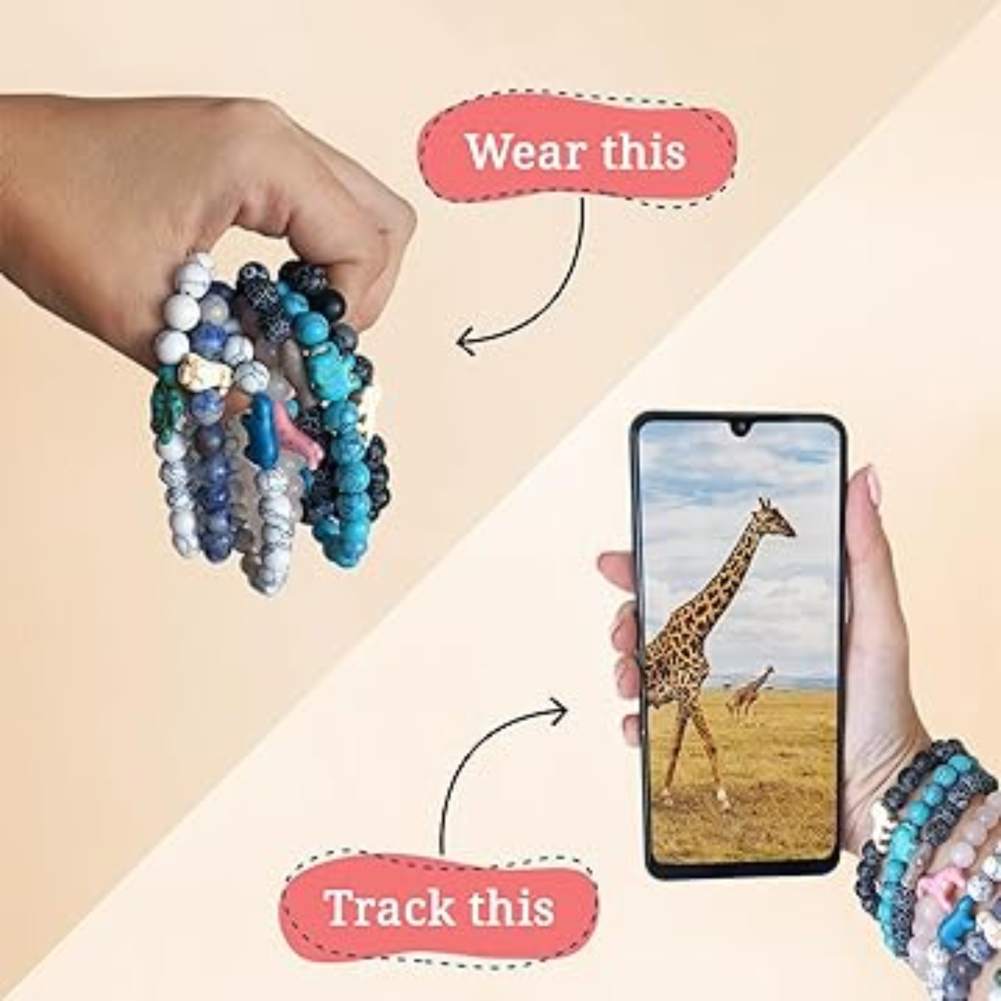 The Trek Giraffe Tracking Bracelet