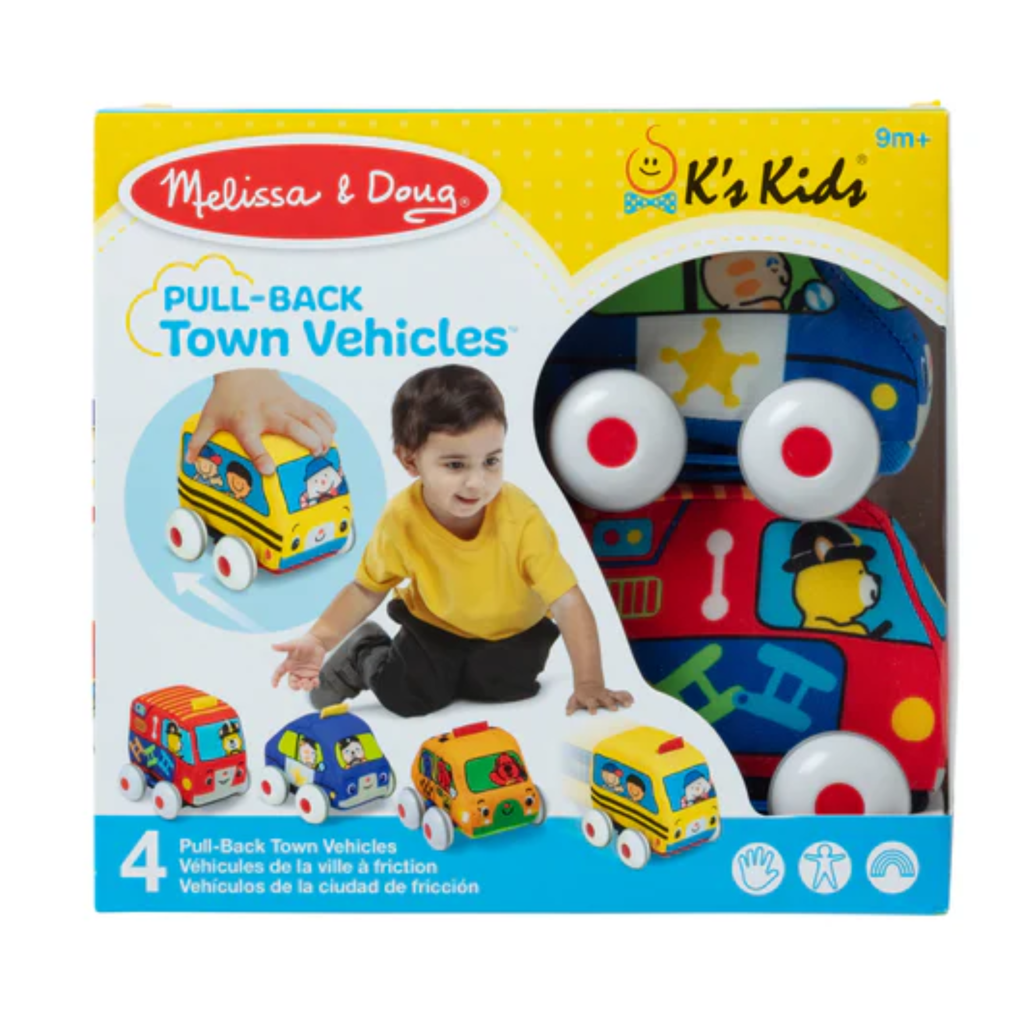 K's Kids Pull-Back Vehicles Toy