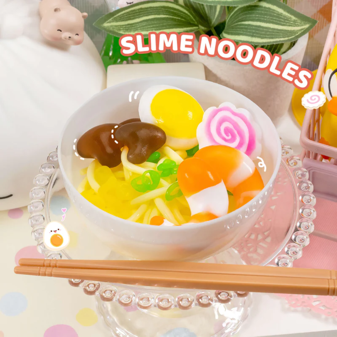 Slime Science: Instant Ramen Noodles Kit Kawaii Slime