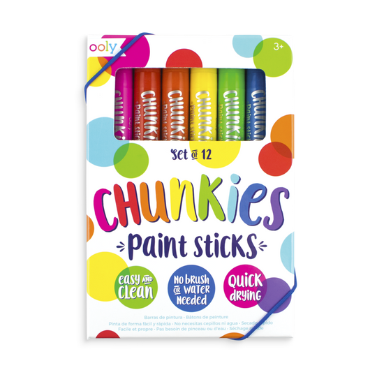 Chunkies Paint Sticks 12 pc