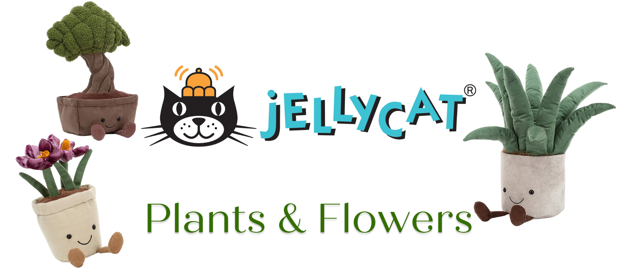 Jellycat Plants & Flowers