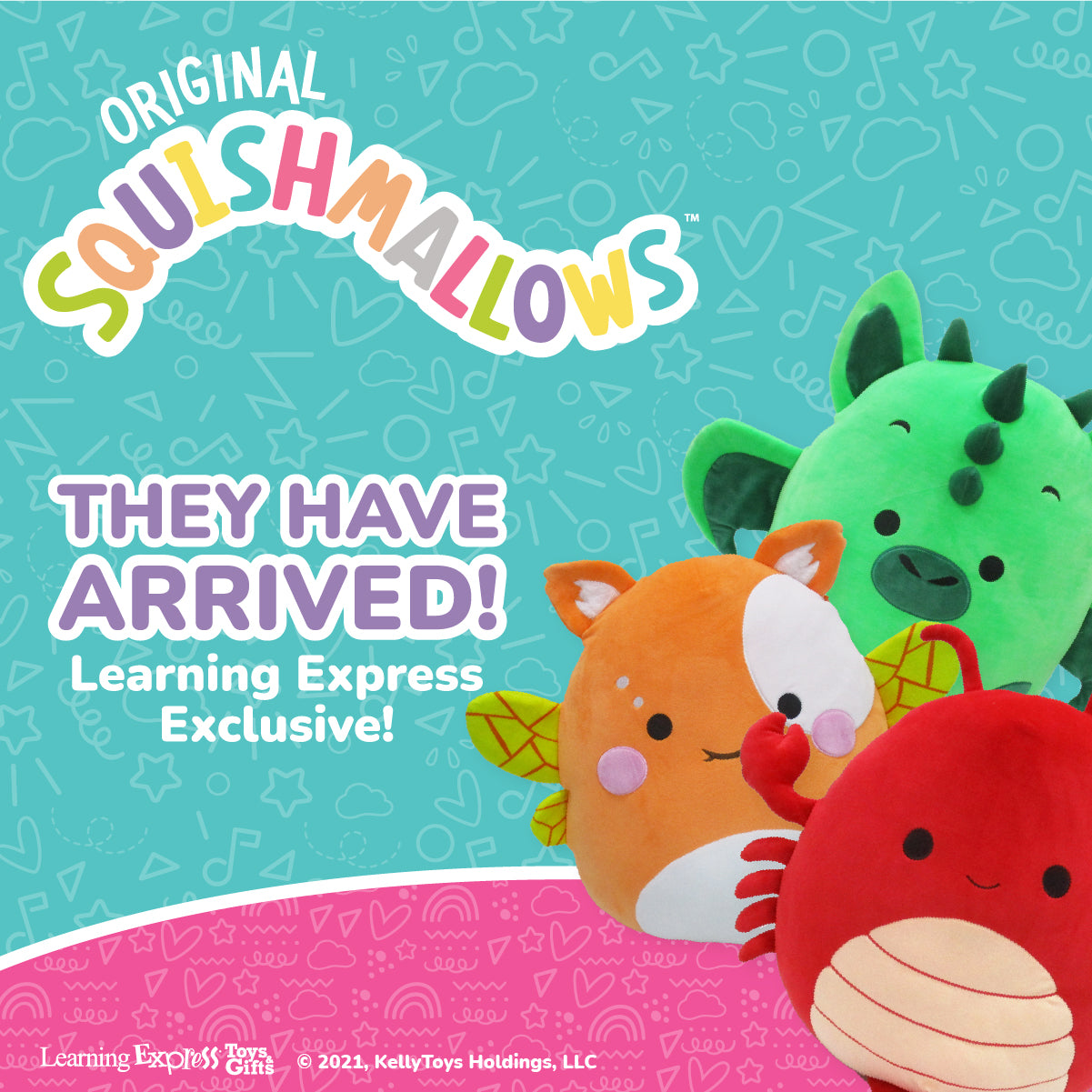 Exclusive Learning Express Squishmallows
