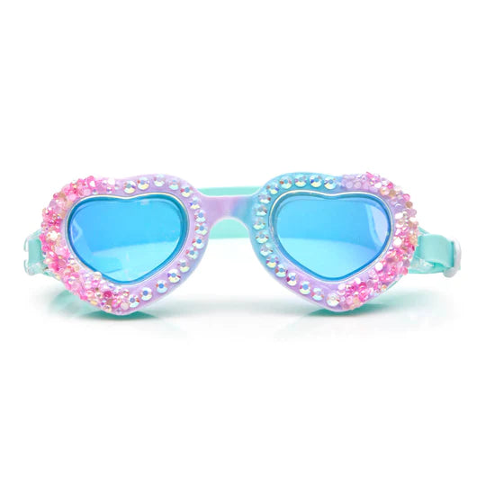 Sea Quin Blue Goggles