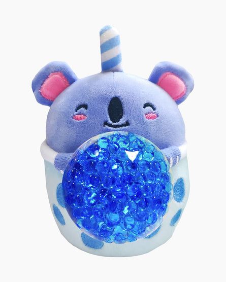 PBJ Bubble Tea Bear Squishy Toy