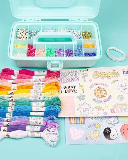 D.I.Y Custom Teal Jewelry Case Teal