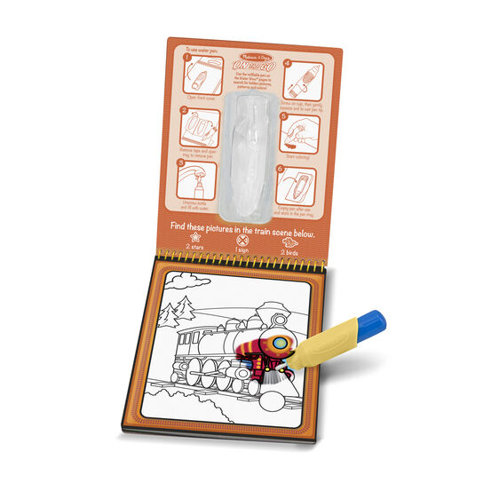 Water Wow! Reusable Water-Reveal Activity Pad - Vehicles