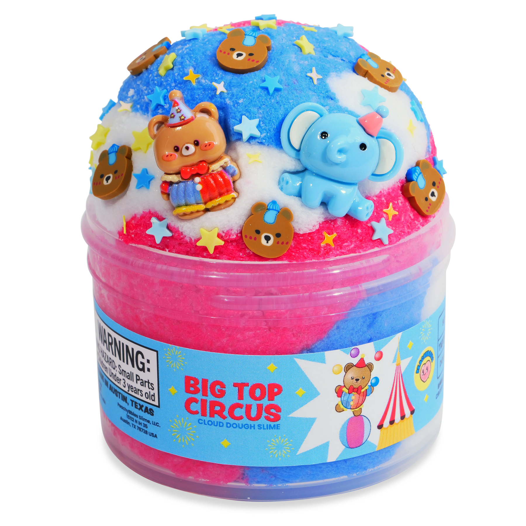 Peachybbies Big Top Circus Slime