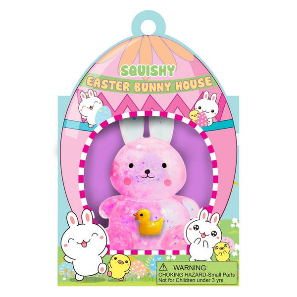 Squishy Easter Bunny House Toy | Zorbitz Slow Rise Gift — Learning
