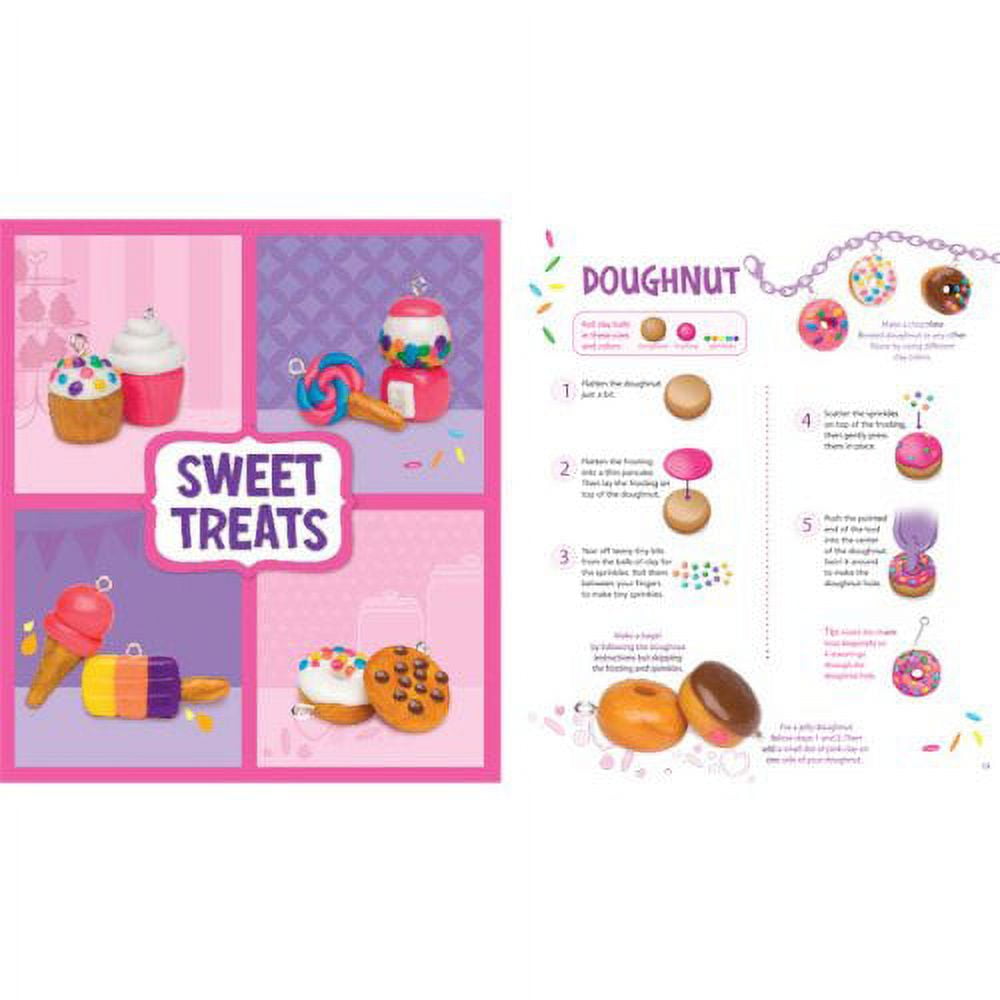 Klutz Clay Charm Making DIY Jewelry Kit Ages 8+