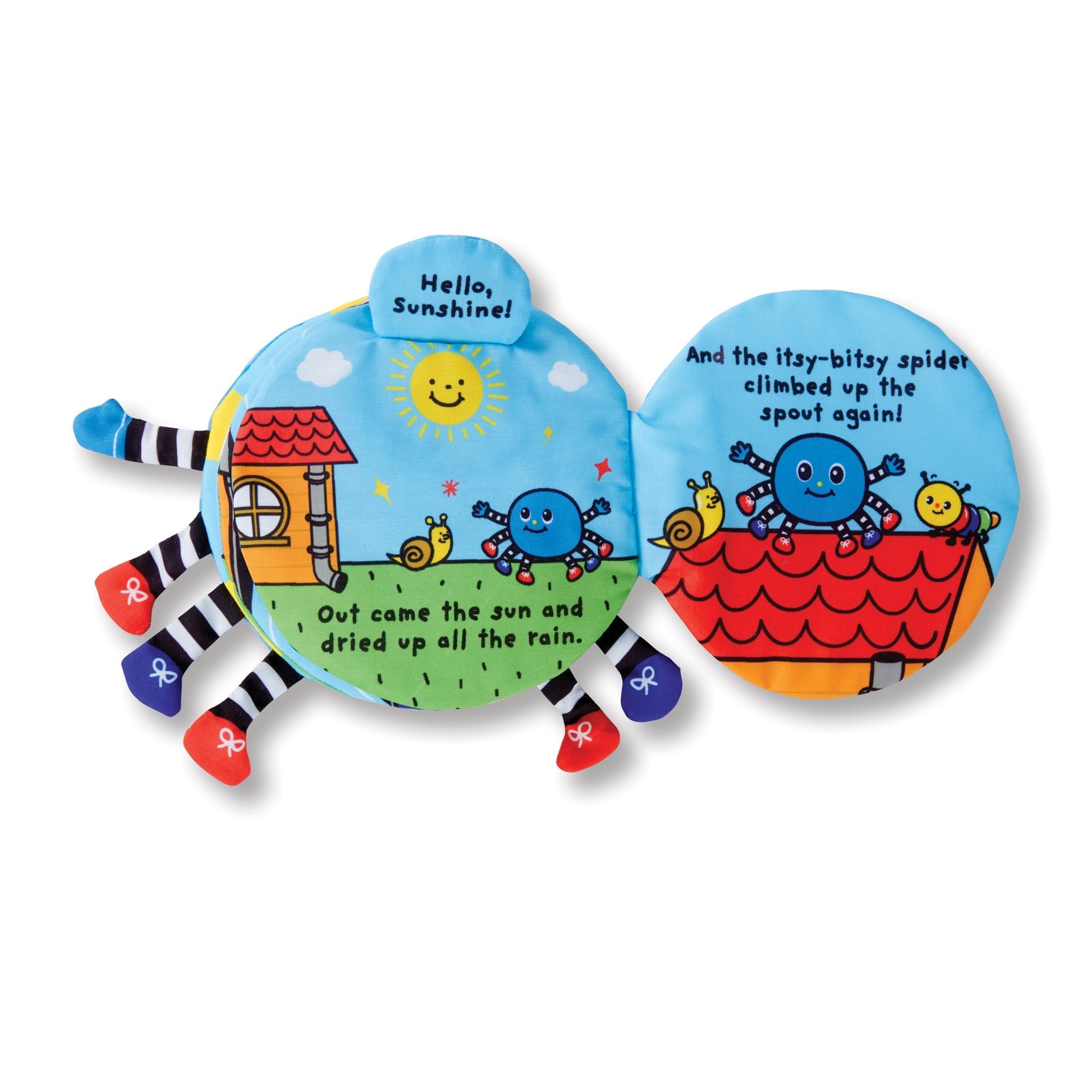 Melissa & Doug K's Kids Itsy-Bitsy Spider Soft Activity Book