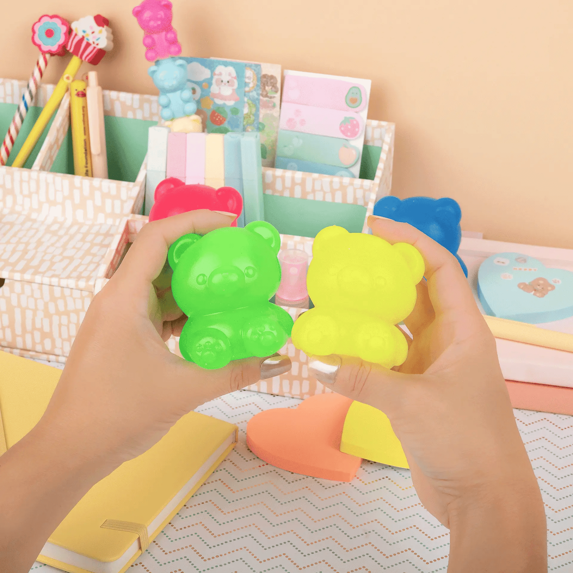 Single Gooshy Mooshy Bear Sensory Toy