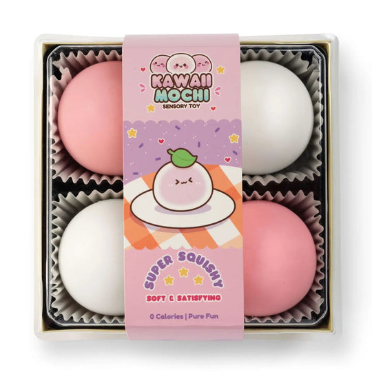 Kawaii Mochi 4 pack Squishies