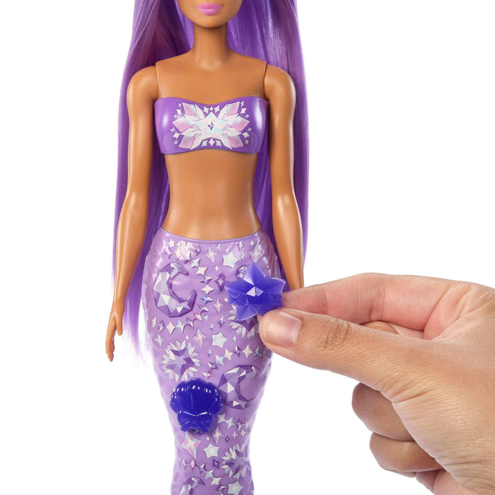 Barbie Color Reveal Mermaid Series Doll & Accessories with 6 Surprises (Styles May Vary)