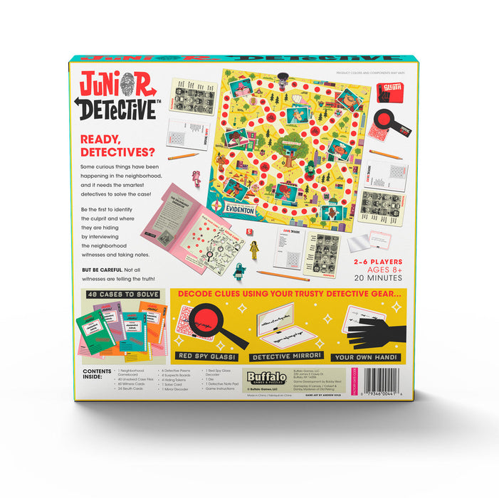 Buffalo Games Junior Detective Mystery Board Game