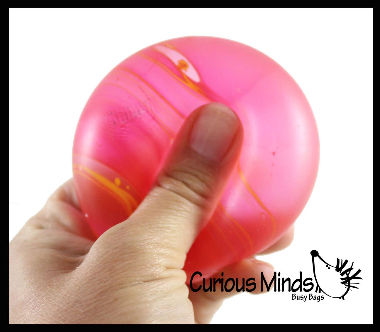 Single Marble Sugar Ball - Thick Glue/Gel Stretch Ball - Squishy