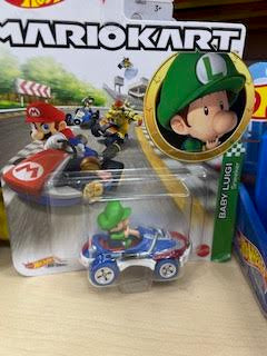 Hot Wheels Mario Kart character-inspired karts (Sold individually)