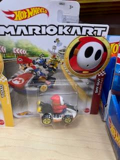 Hot Wheels Mario Kart character-inspired karts (Sold individually)