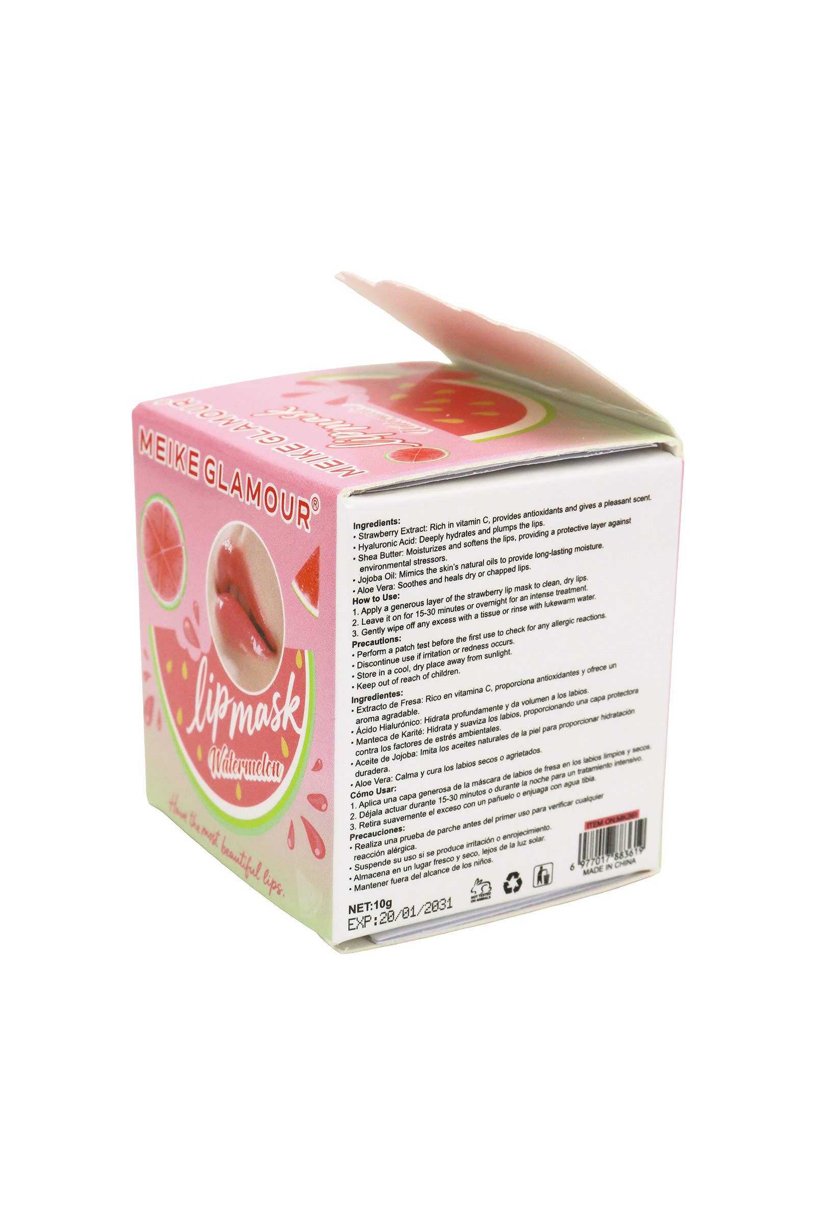Pastel Watermelon Lip Mask Balm