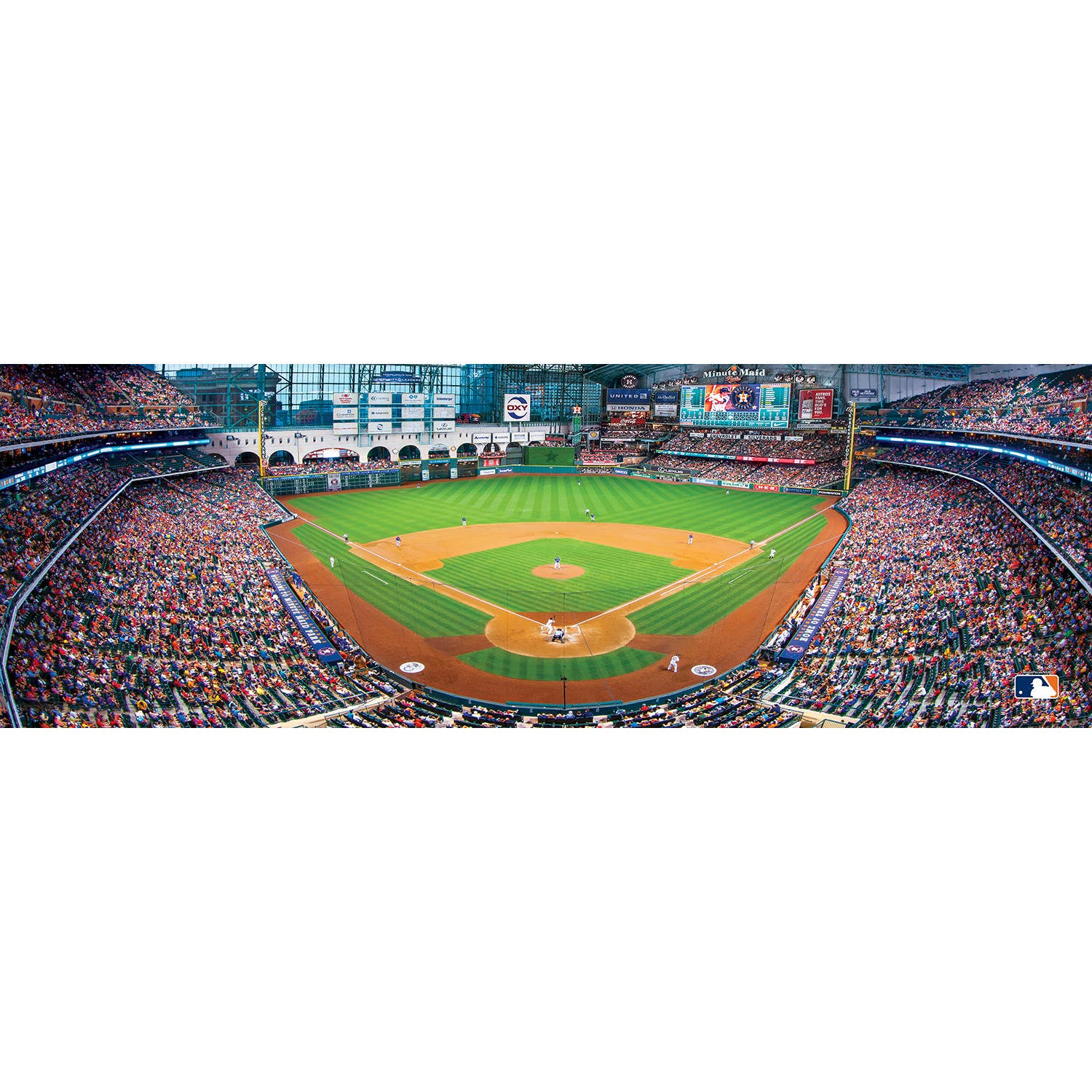 Houston Astros - 1000 Piece Panoramic Puzzle