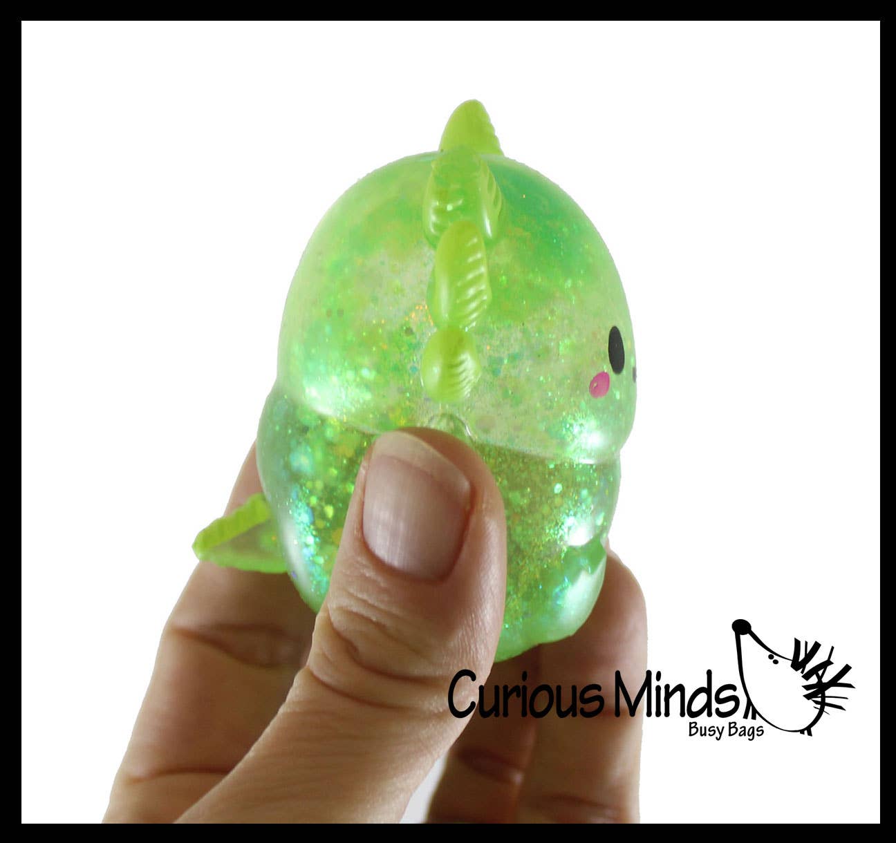 Single Axolotl Sugar Ball - Syrup Molasses Thick Glue/Gel Stress