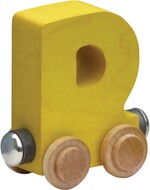 Maple Landmark NameTrains Bright Letters Personalized Wooden Toy Train