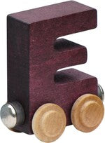 Maple Landmark NameTrains Bright Letters Personalized Wooden Toy Train