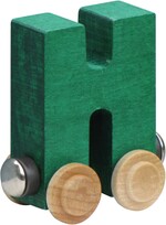 Maple Landmark NameTrains Bright Letters Personalized Wooden Toy Train