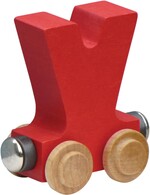 Maple Landmark NameTrains Bright Letters Personalized Wooden Toy Train