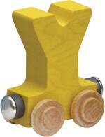 Maple Landmark NameTrains Bright Letters Personalized Wooden Toy Train