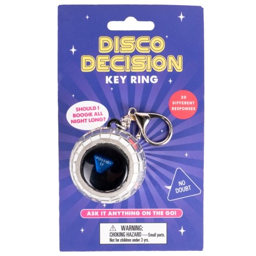 Disco Decision Keychain