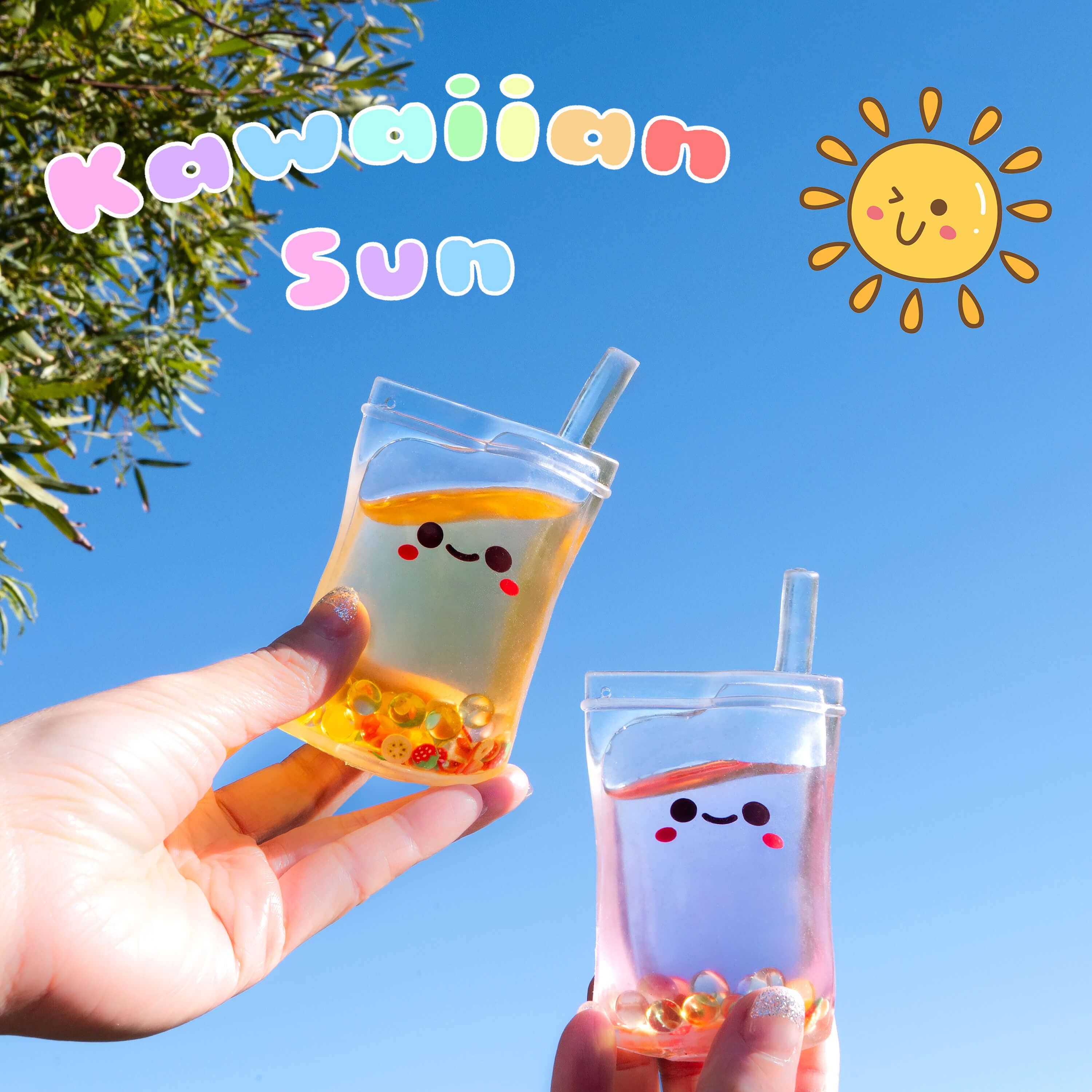 Kawaiian Sun Fruit Juice Sensory Toy
