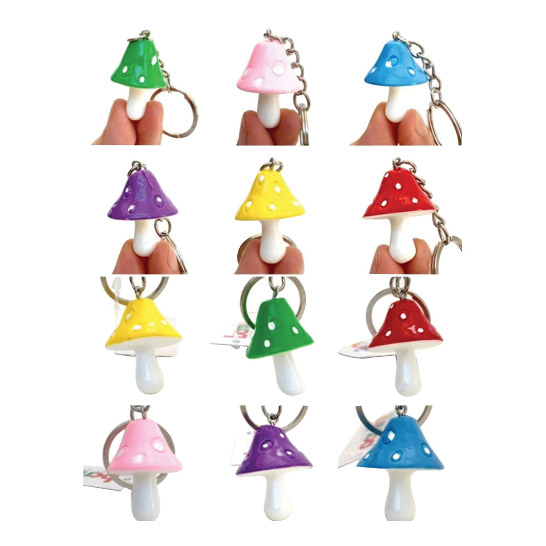 Mushroom Keychain