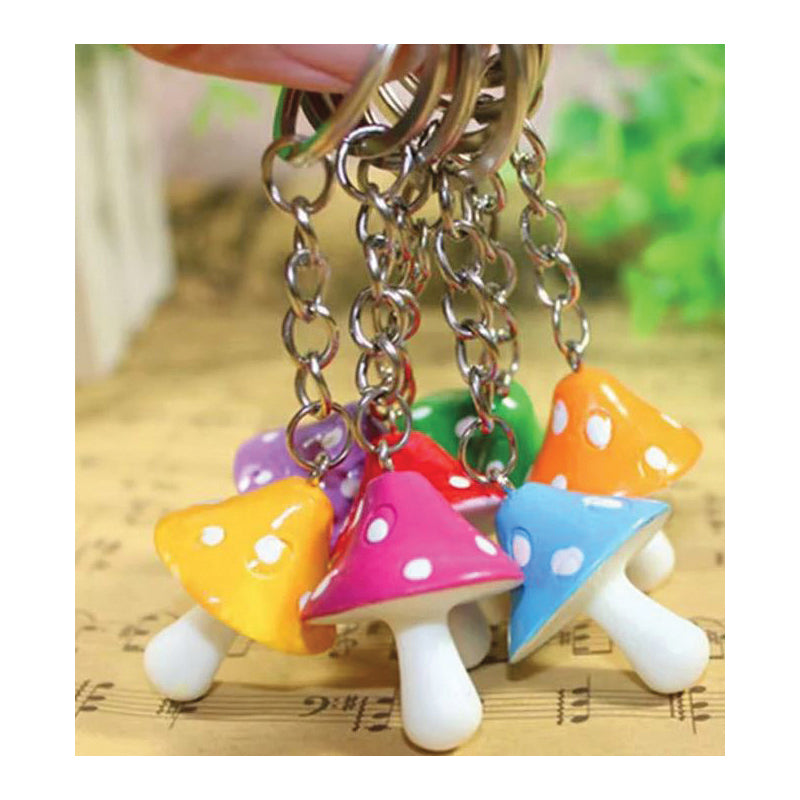 Mushroom Keychain