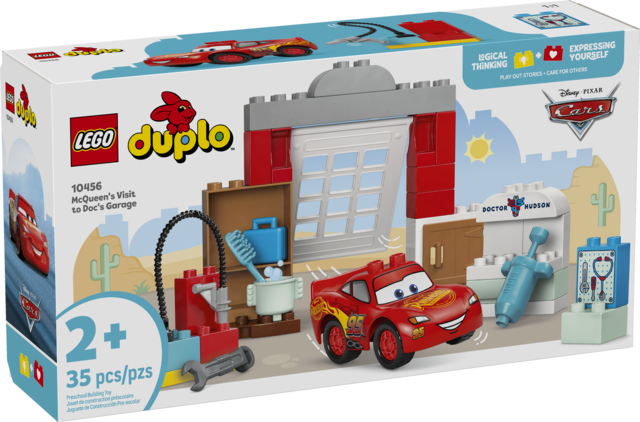 LEGO Duplo Mcqueen Visit Doc Garage