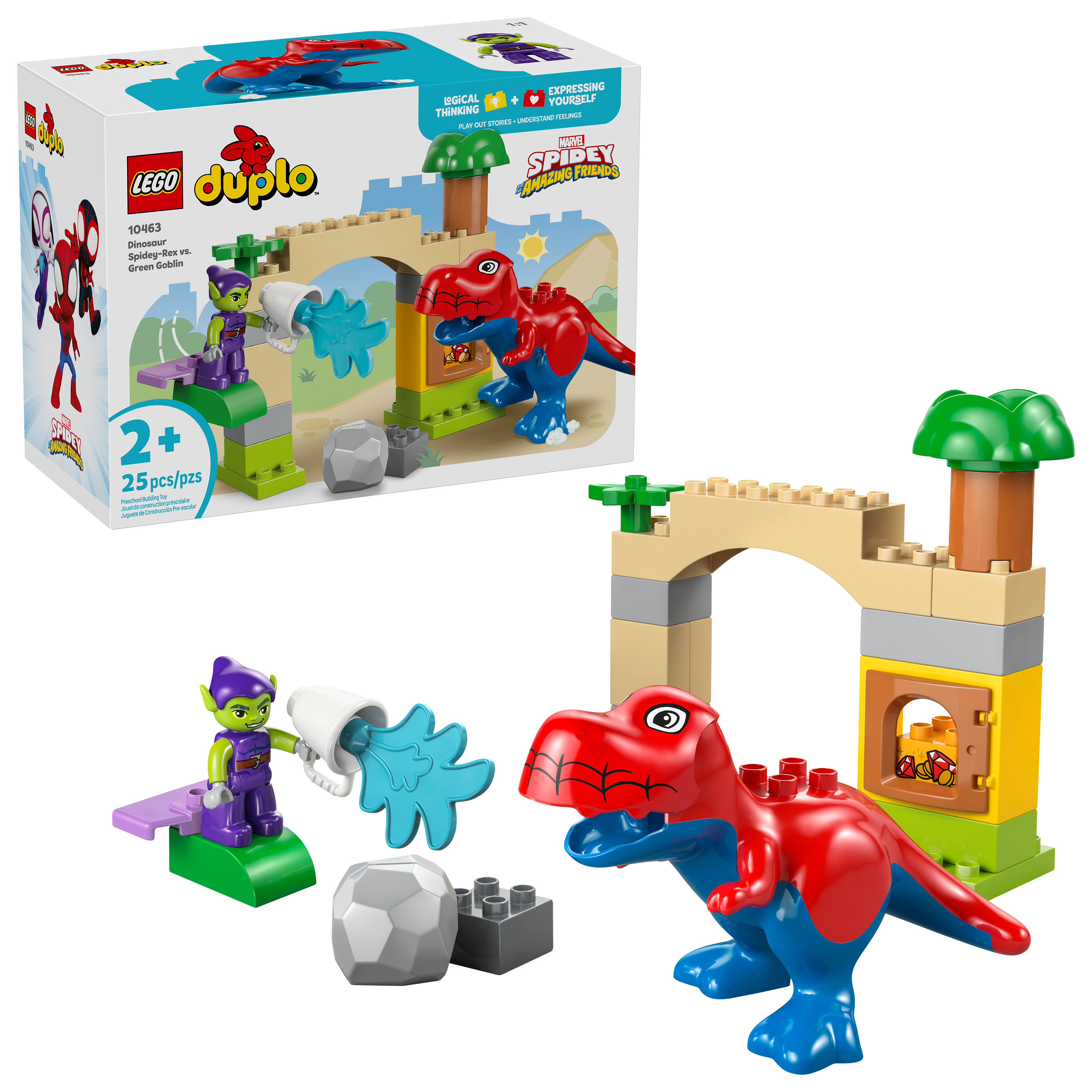 LEGO DUPLO Disney Spidey- Rex vs. Green Goblin