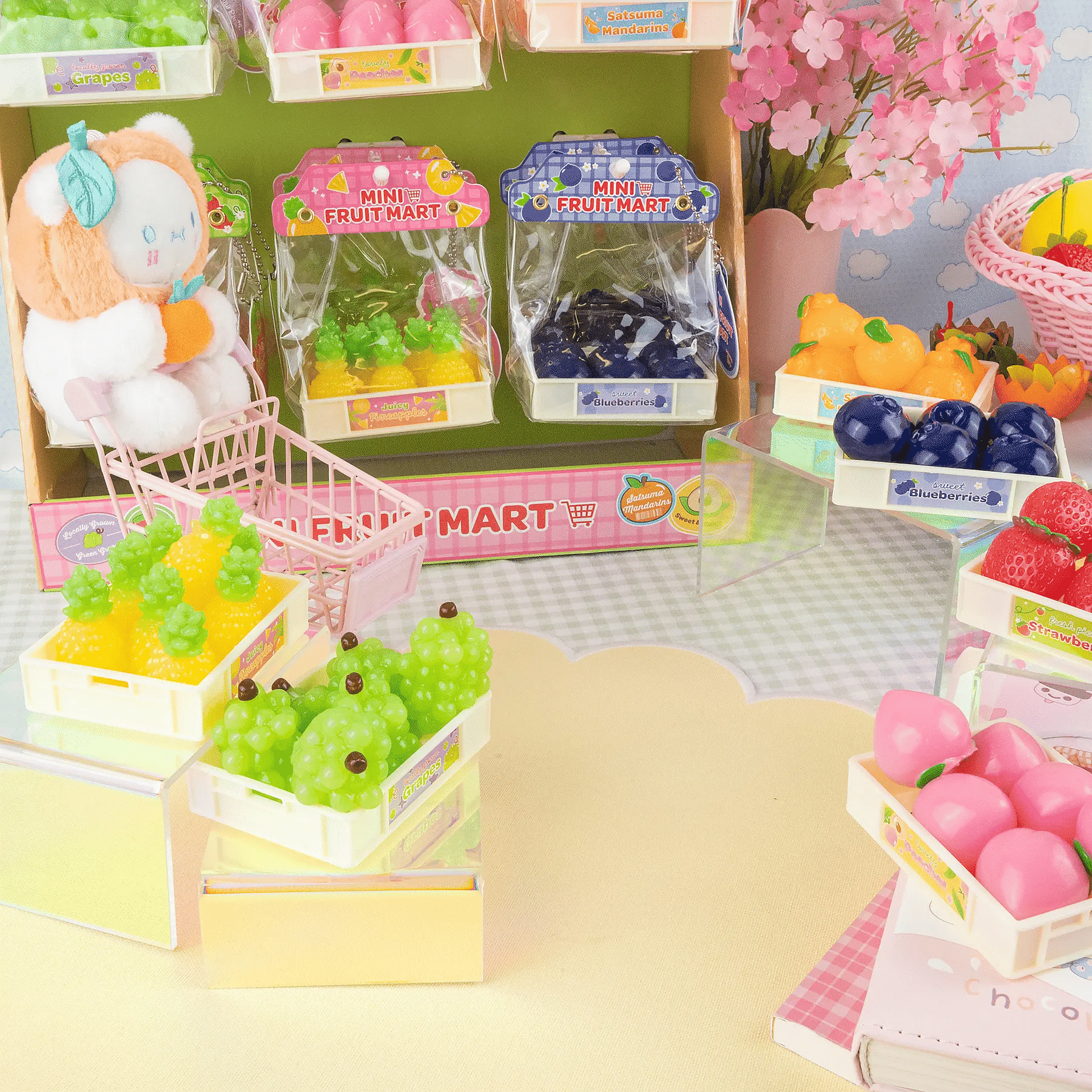 Mini Fruit Mart Taba Squishy Toy