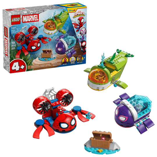 LEGO  Spidey: Underwater Vehicles