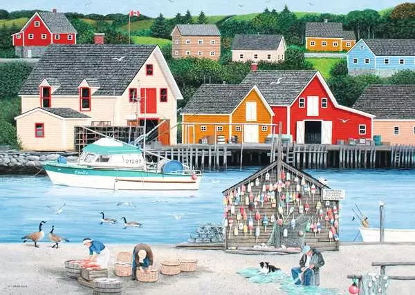 Ravensburger Fisherman's Cove 1000 piece Puzzle