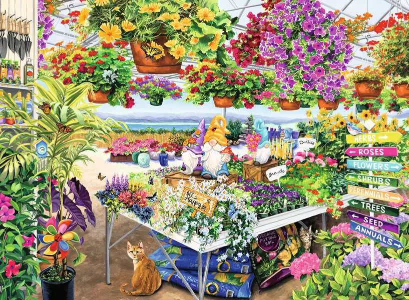Glorious Garden Center 500 Piece
