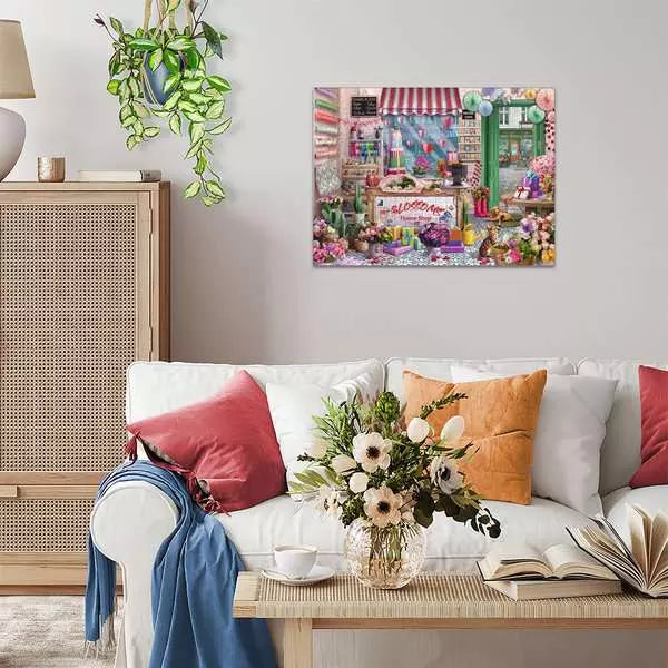 Ravensburger Blossoms Flower Shop 1000 Piece Jigsaw Puzzle