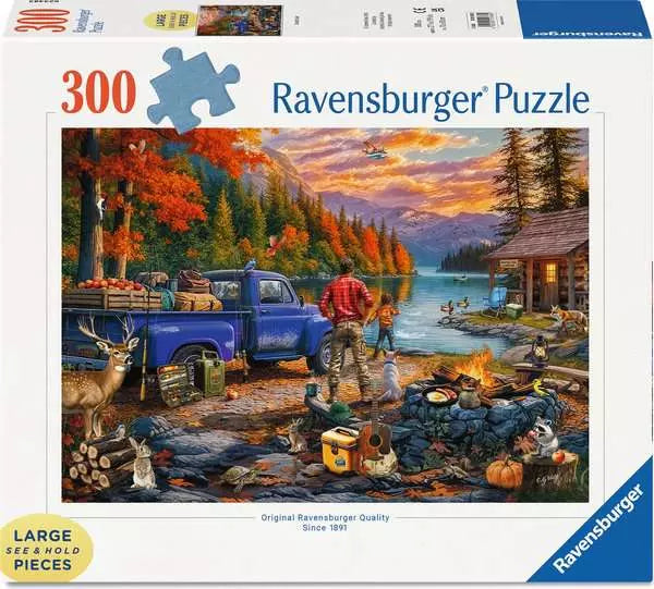 Ravensburger Sunset Lake 300 piece Puzzle