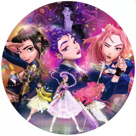 Ravensburger KPop Demon Hunters 500 pc Round Puzzle