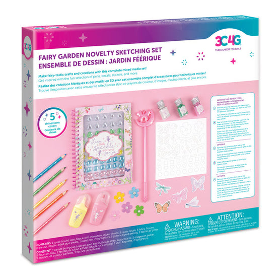 Fairy Garden Novelty Sketching Set