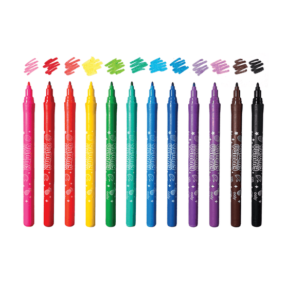 Yummy Yummy Scented 12 Washable Markers