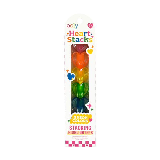 Heart Stacks Stacking Highlighters