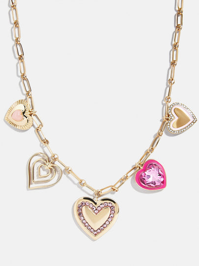 Baublebar Perri Heart Charm Necklace Childrens