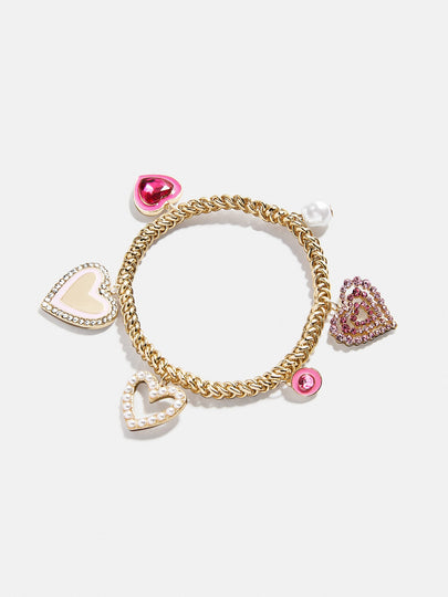 Baublebar Hearts Charm Bracelet Childrens