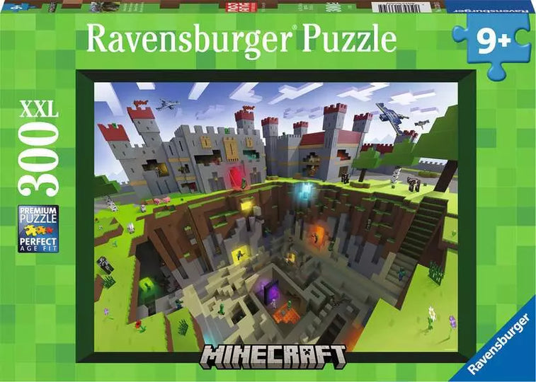 Minecraft Cutaway 300 Piece Puzzle